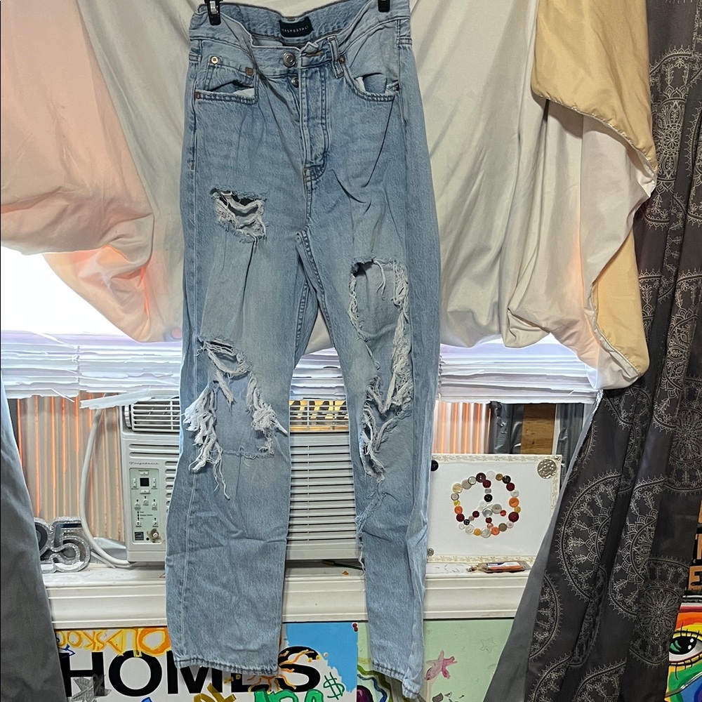 Aeropostale Light Blue Baggy Jeans